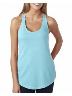 NEXT LEVEL 6933 WOMEN'S FRENCH TERRY RACERBACK TANK